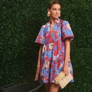 NWT BLUE RHAPSODY CRAWFORD DRESS SIZE MEDIUM.